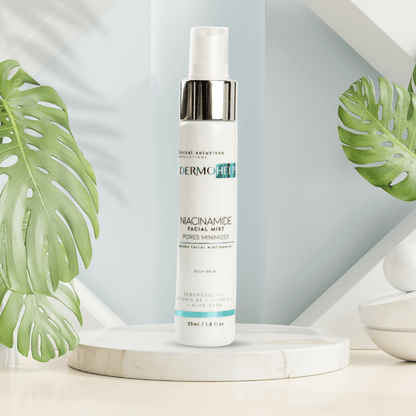 NIACINAMIDE FACIAL MIST, Instant Hydratation, Freshness &amp; Radiance - DermoHelp Skin Care Products - Shop Now