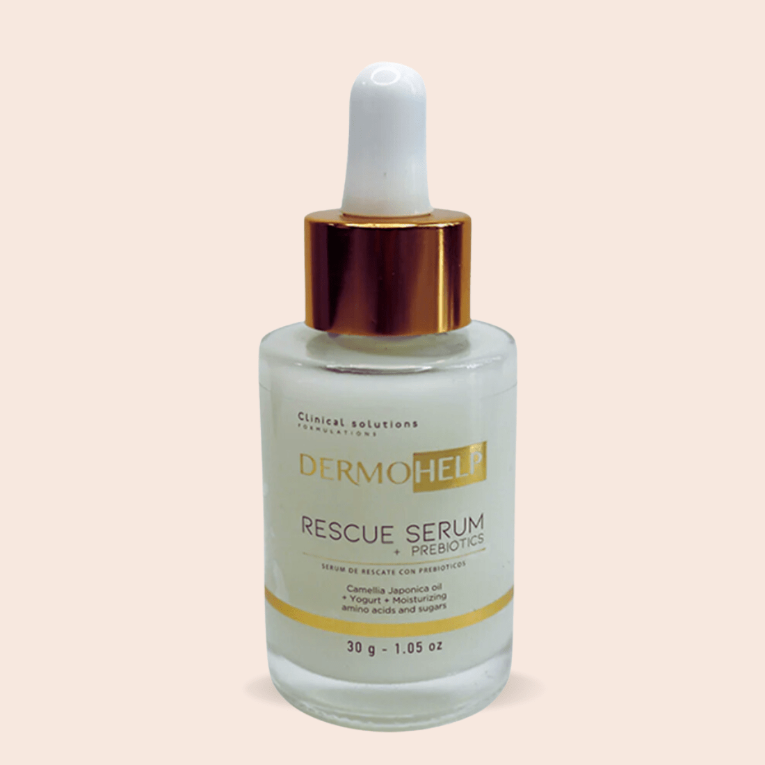 RESCUE SERUM WITH PREBIOTICS - DermoHelp Skin Care Products - Shop Now